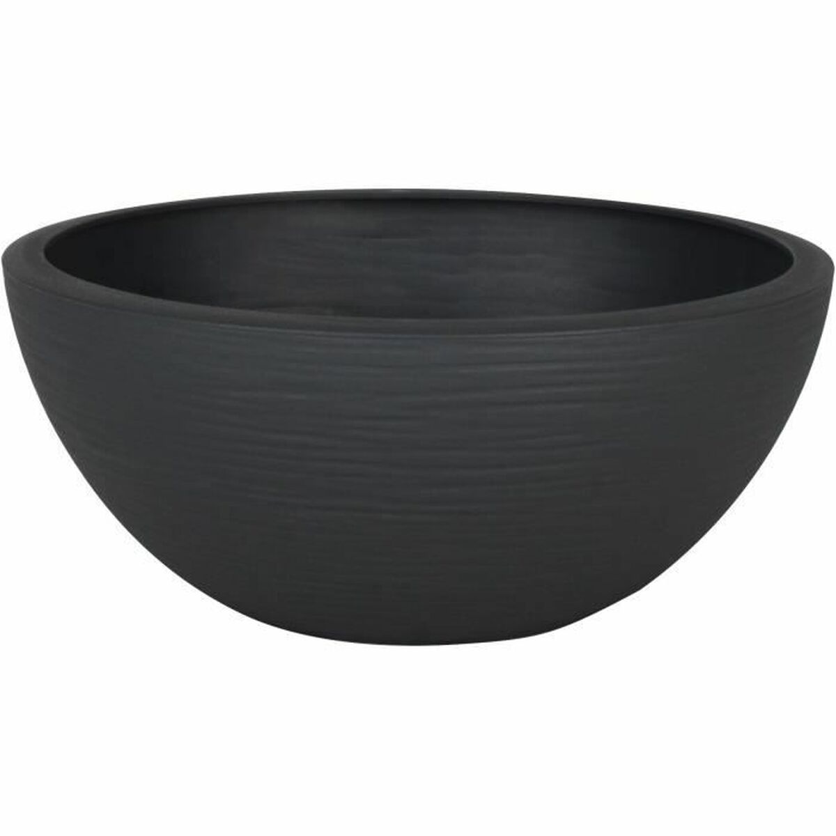 Саксия EDA Черен Антрацит Ø 25 cm